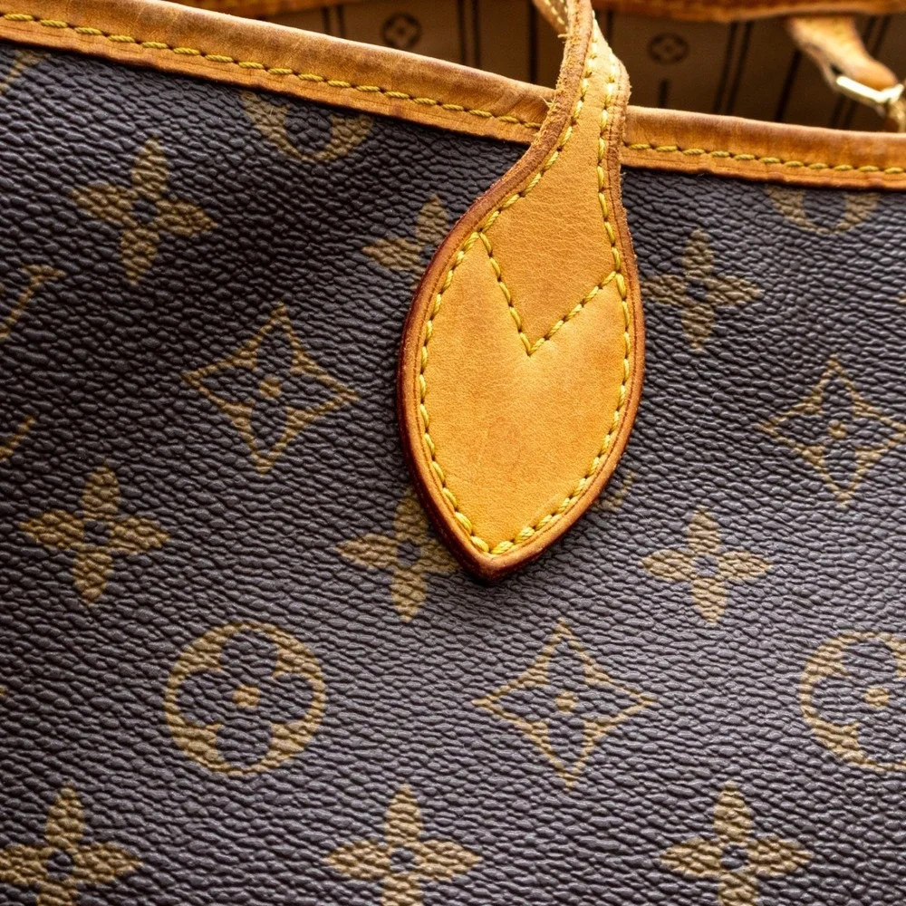 Authentic Louis Vuitton Monogram Neverfull GM Tote Bag Shoulder Bag Made in‎ USA